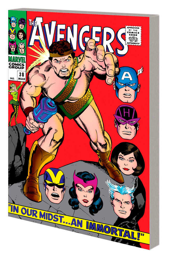 Mighty Marvel Masterworks: Avengers Vol 04: Sign Of The Serpent TPB Direct Market Variant