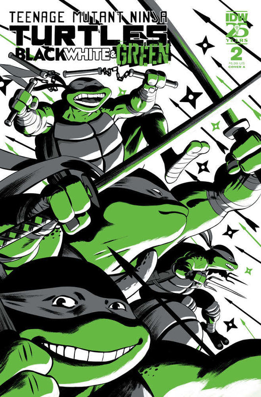 Teenage Mutant Ninja Turtles: Black, White & Green (2024) #2 Cover A