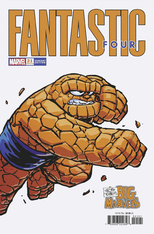 Fantastic Four (2022) #21 Skottie Young Big Marvel Variant