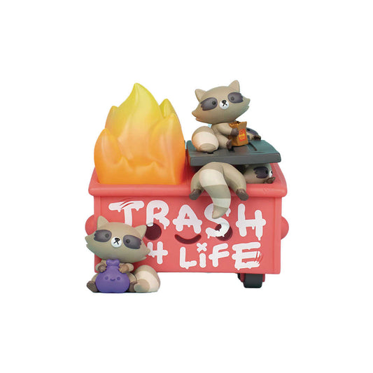 Dumpster Fire Trash Panda Vinyl Figure