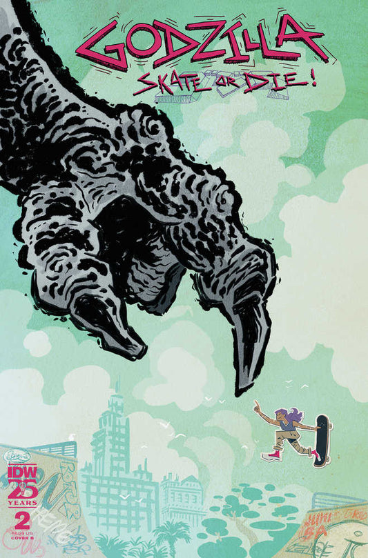 Godzilla: Skate Or Die (2024) #2 Cover B