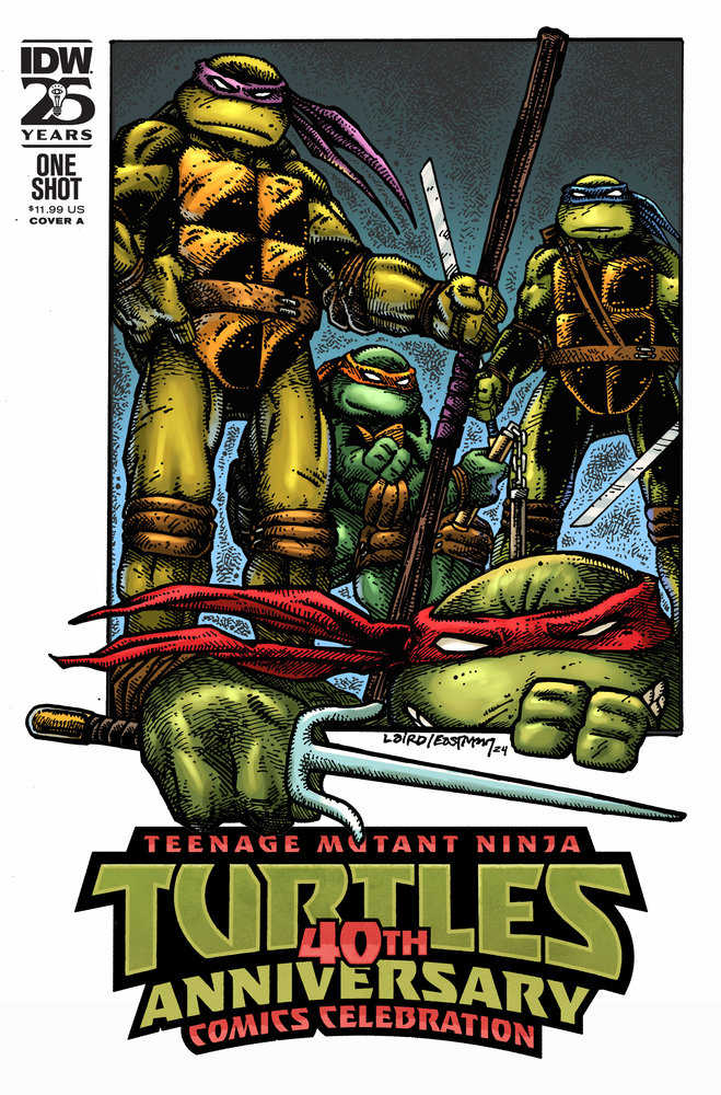 Teenage Mutant Ninja Turtles: 40th Anniversary Comics Celebration (2024) One-Shot Cover A