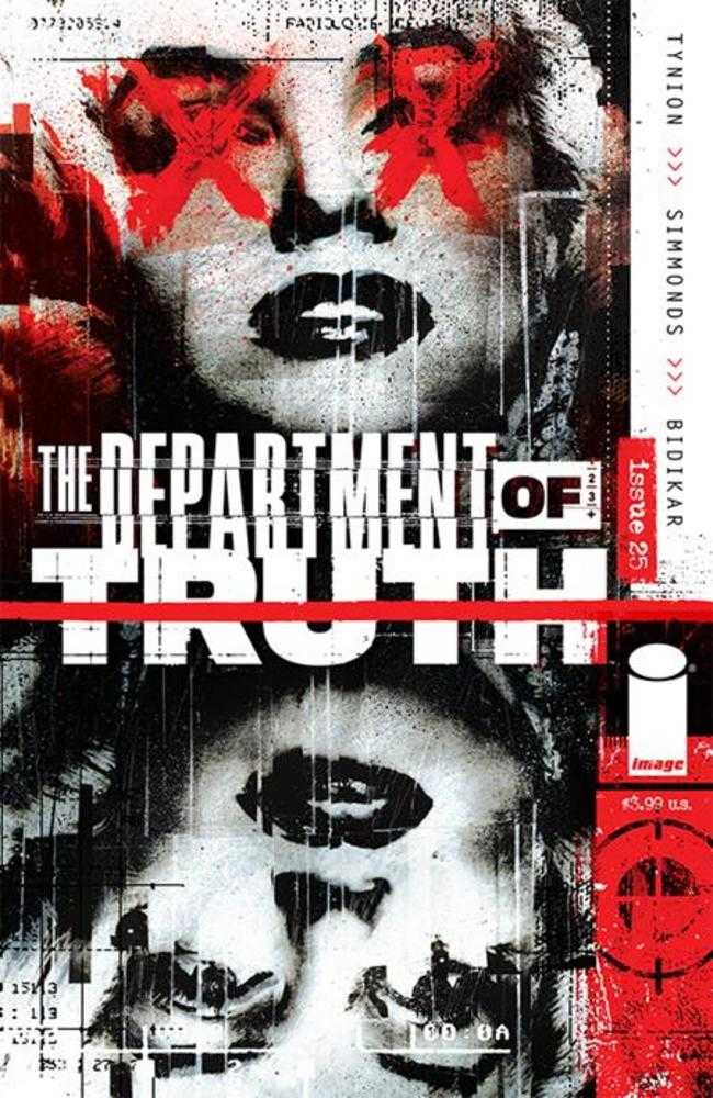 Department Of Truth (2020) #25 Cover C 1 in 10 Martin Simmonds Variant