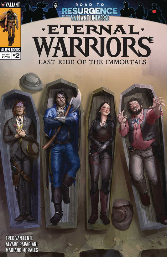 Eternal Warriors Last Ride Immortals #2 (Of 2) Cover A Nobi