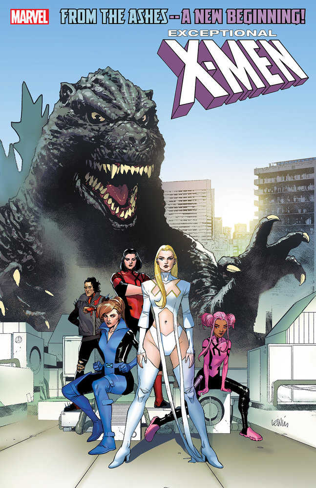 Exceptional X-Men (2024) # 1 Leinil Yu Godzilla Variant