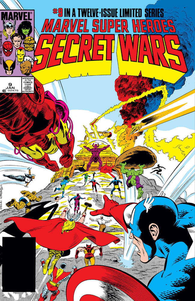 Msh Secret Wars Facsimile Edition #9