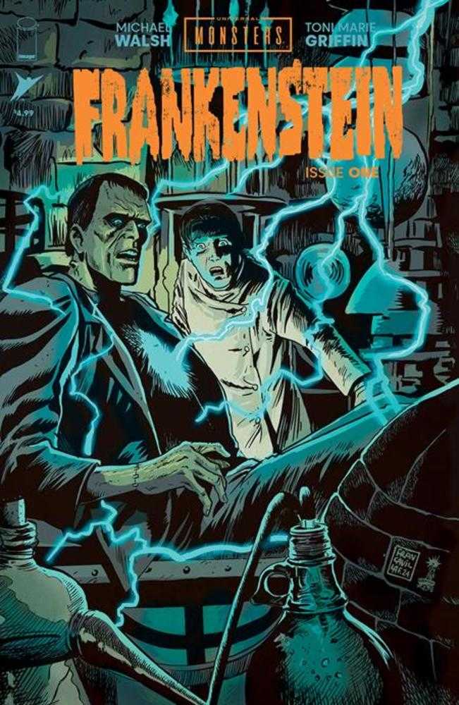 Universal Monsters: Frankenstein (2024) #1 (0f 4) Francesco Francavilla 1:10 Connecting Variant