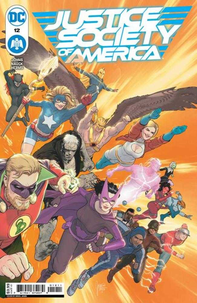 Justice Society Of America (2022) #12 (of 12) Cover A Mikel Janin