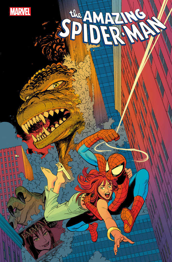 Amazing Spider-Man (2022) #58 Leo Romero Godzilla Variant