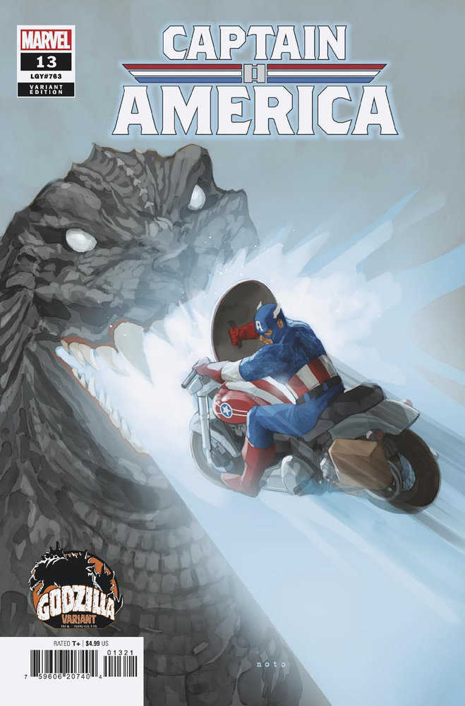 Captain America (2023) #13 Phil Noto Godzilla Variant