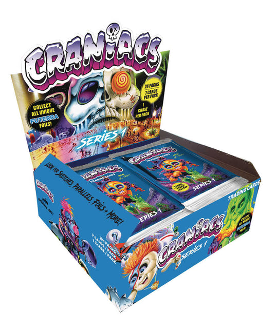 Craniacs Series 1 Trading Card Blaster Box