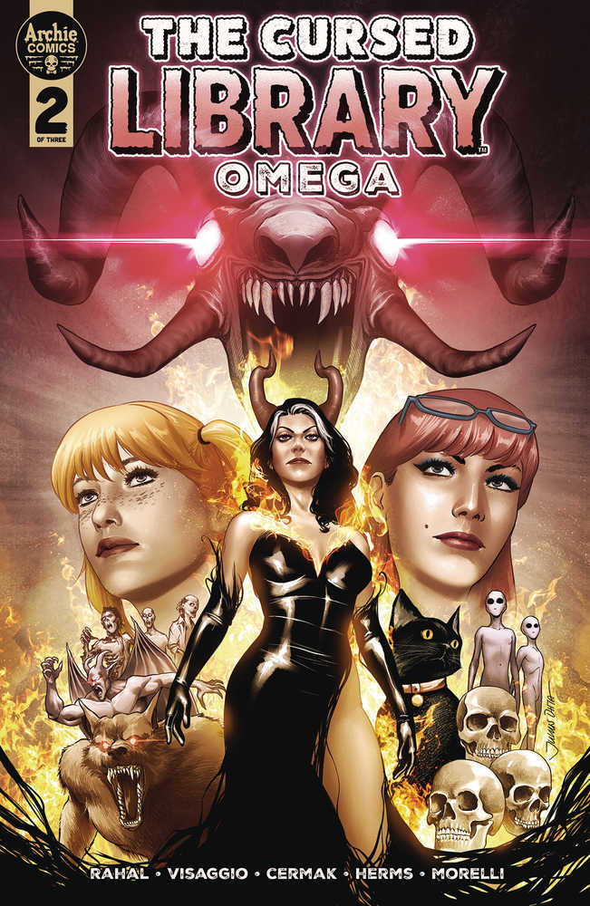 Cursed Library: Omega (2024) One-Shot Cover C Julius Ohta