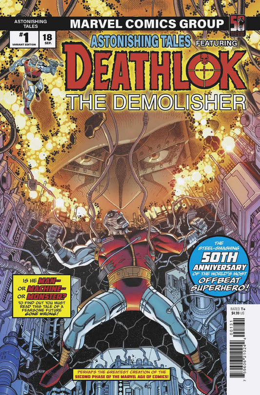 Deathlok 50th Anniversary Special #1 Nick Bradshaw Variant