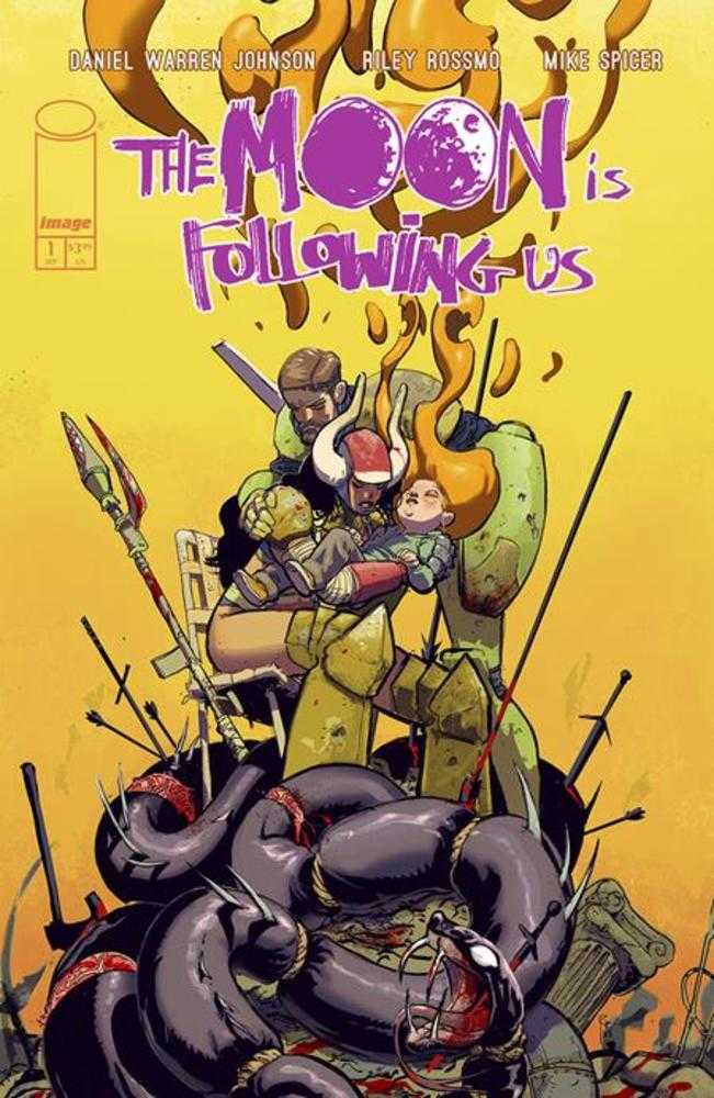 The Moon Is Following Us (2024) # 1 (of 10) Cover A Riley Rossmo & Mike Spicer