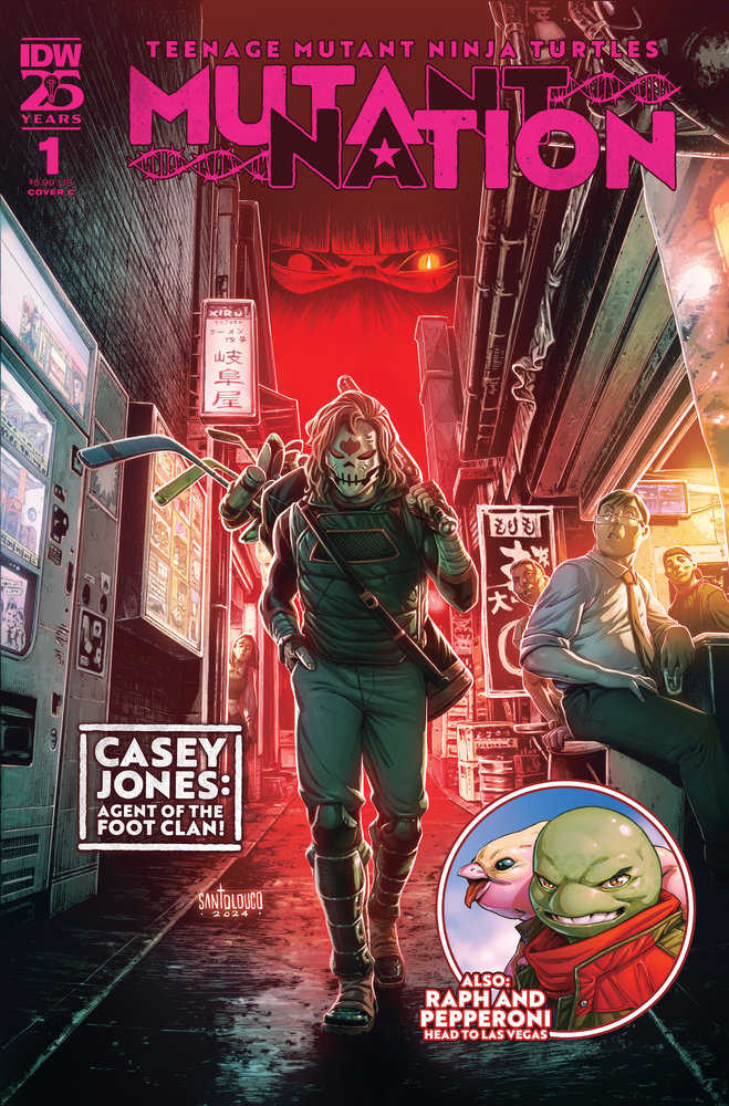 Teenage Mutant Ninja Turtles: Mutant Nation (2024) #1 Variant C (Santolouco)