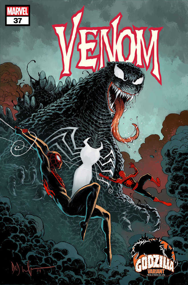 Venom (2021) #37 Dave Wachter Godzilla Variant