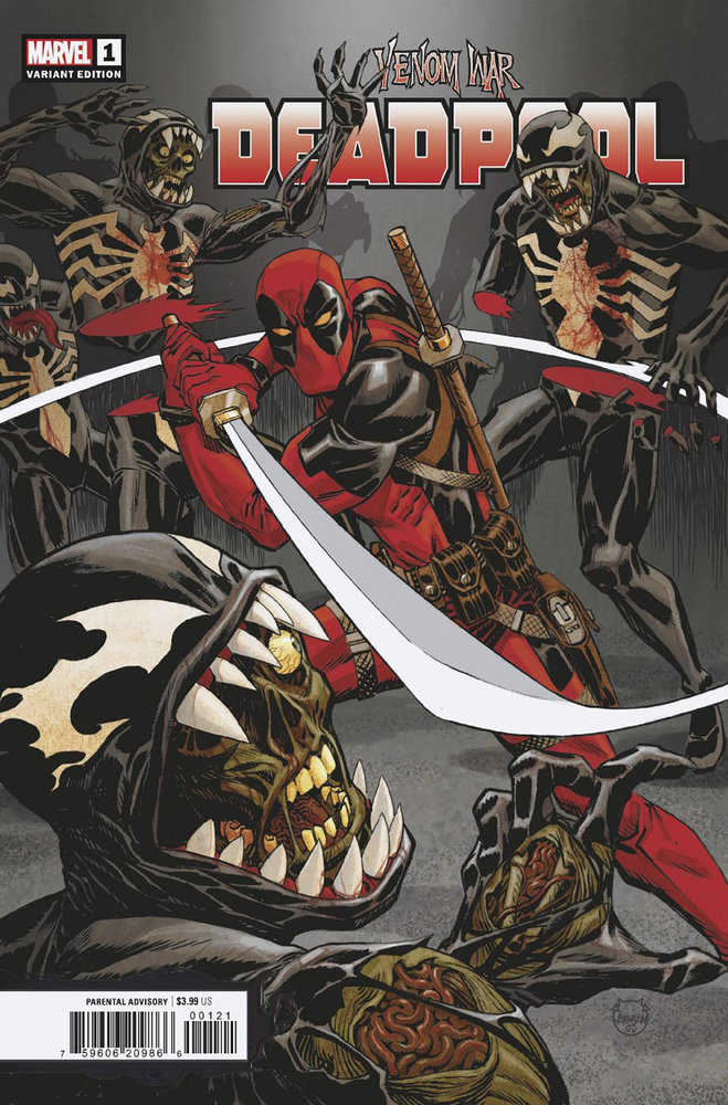 Venom War: Deadpool (2024) #1 Dave Johnson Variant