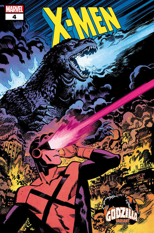 X-Men (2024) # 4 Chris Samnee Godzilla Variant