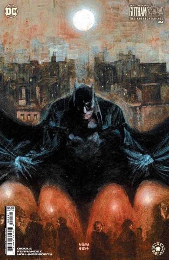 Batman: Gotham By Gaslight - The Kryptonian Age (2024) #4 (of 6) Cover B Martin Simmonds Card Stock Variant