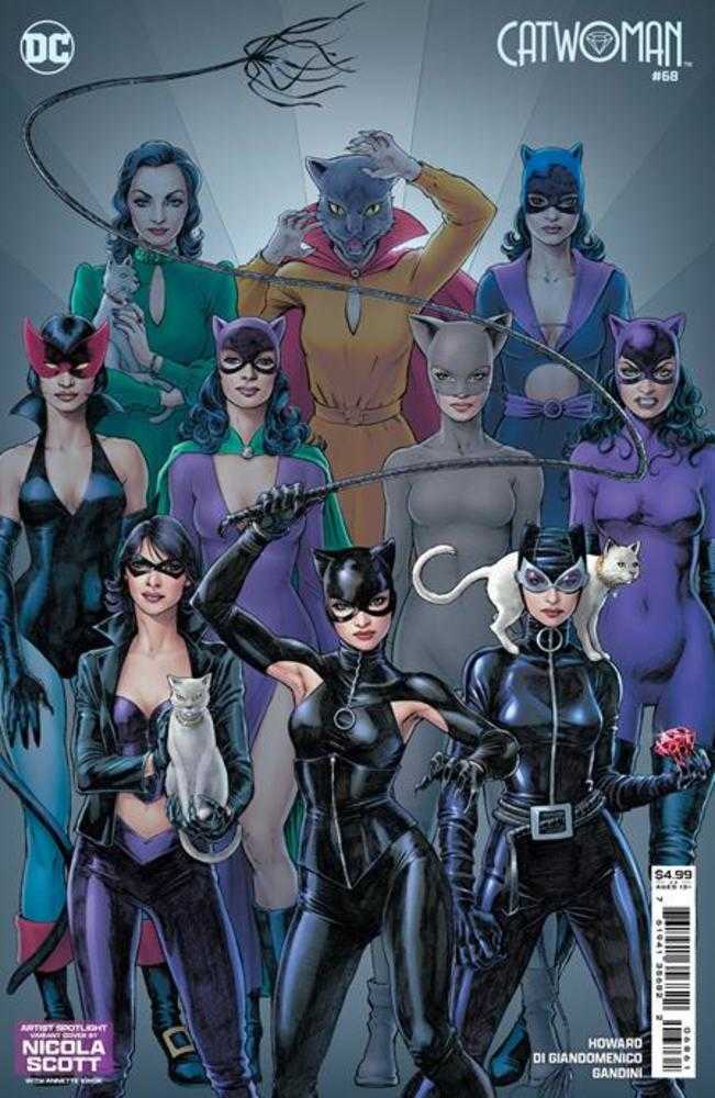 Catwoman (2018) #68 Cover D Nicola Scott Artist Spotlight Card Stock Variant