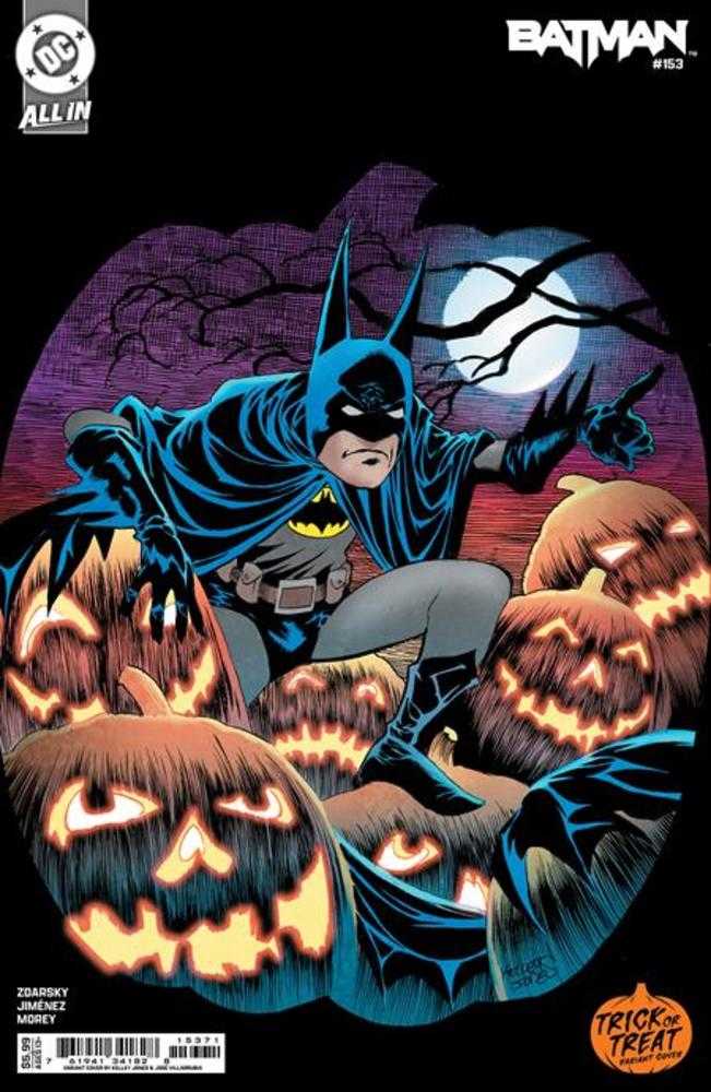 Batman (2016) #153 Cover D Kelley Jones Trick Or Treat Card Stock Variant