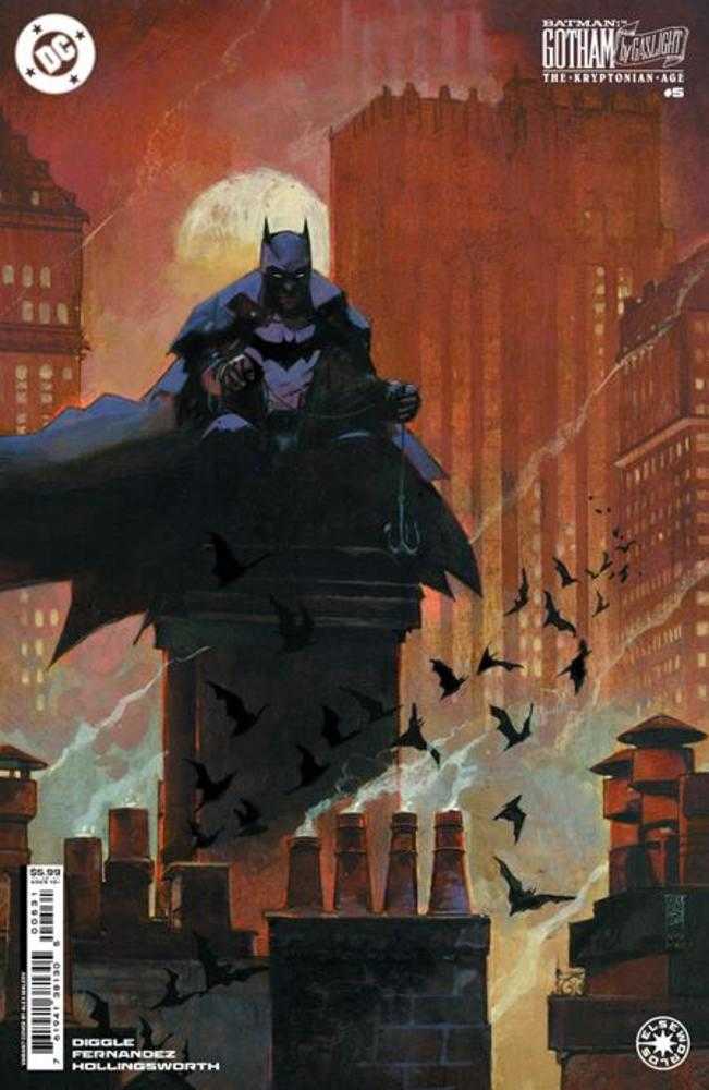 Batman: Gotham By Gaslight - The Kryptonian Age (2024) #5 (of 6) Cover C Alex Maleev Card Stock Variant