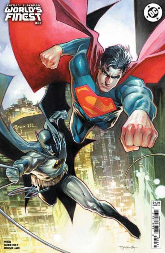 Batman/Superman: World's Finest (2022) #32 Cover B Stephen Segovia Card Stock Variant