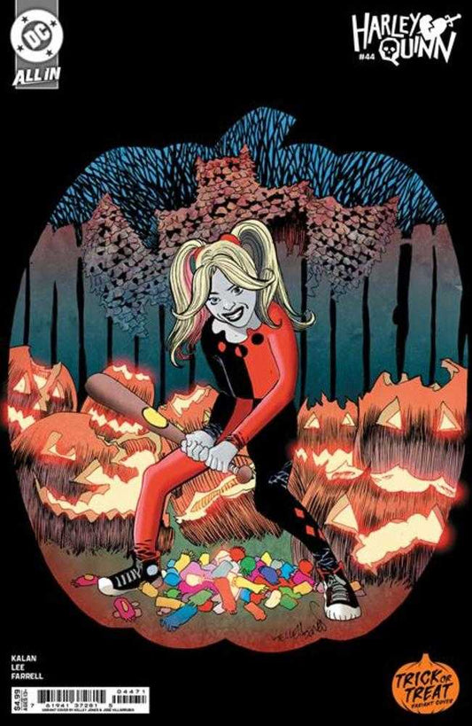 Harley Quinn (2021) #44 Cover D Kelley Jones Trick Or Treat Card Stock Variant