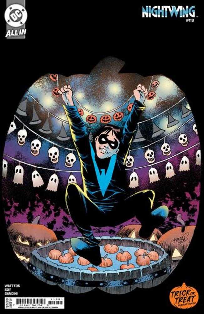 Nightwing (2016) #119 Cover D Kelley Jones Trick Or Treat Card Stock Variant