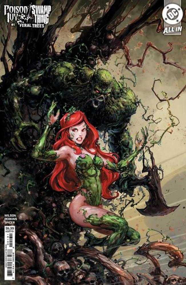 Poison Ivy/Swamp Thing: Feral Trees (2024) One-Shot Cover C Clayton Crain Card Stock Variant