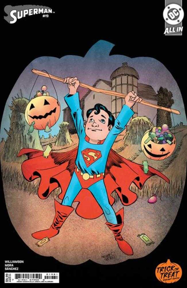 Superman (2023) #19 Cover E Kelley Jones Trick Or Treat Card Stock Variant