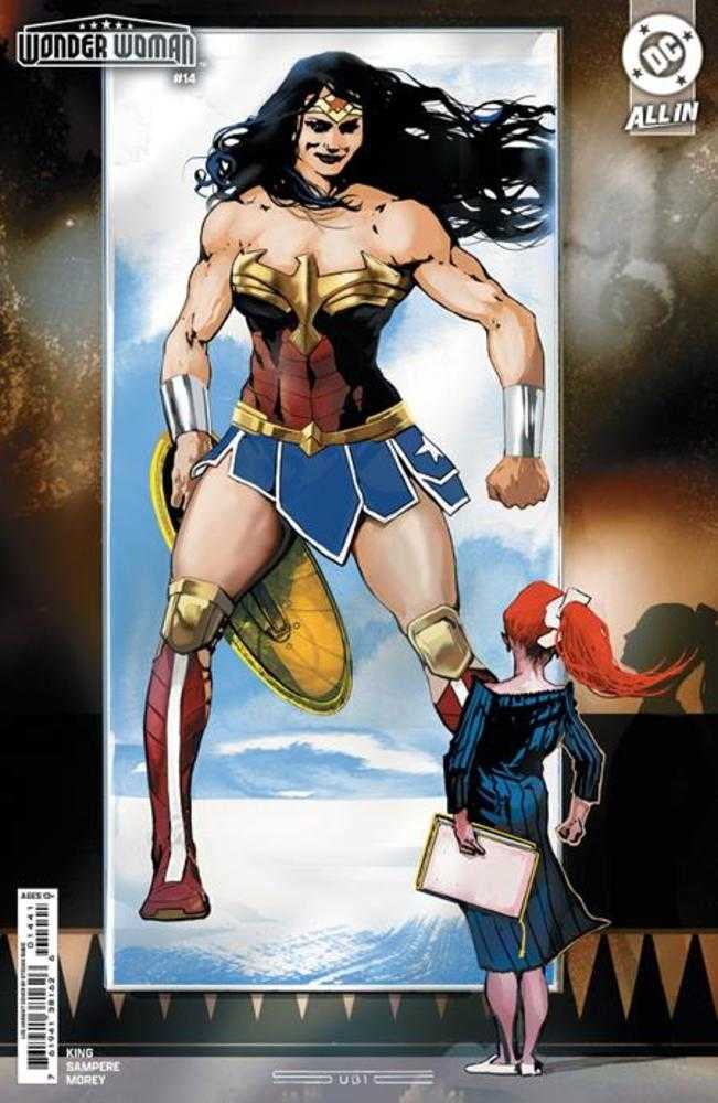 Wonder Woman (2023) #14 Cover F 1 in 25 Stevan Subic Card Stock Variant