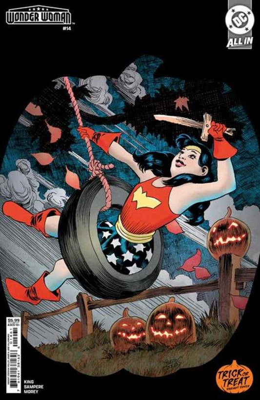 Wonder Woman (2023) #14 Cover D Kelley Jones Trick Or Treat Card Stock Variant