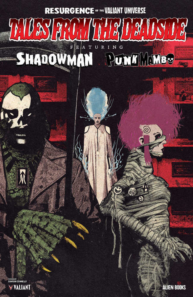 Shadowman & Punk Mambo Tales One Shot Cover B Connelly Monster