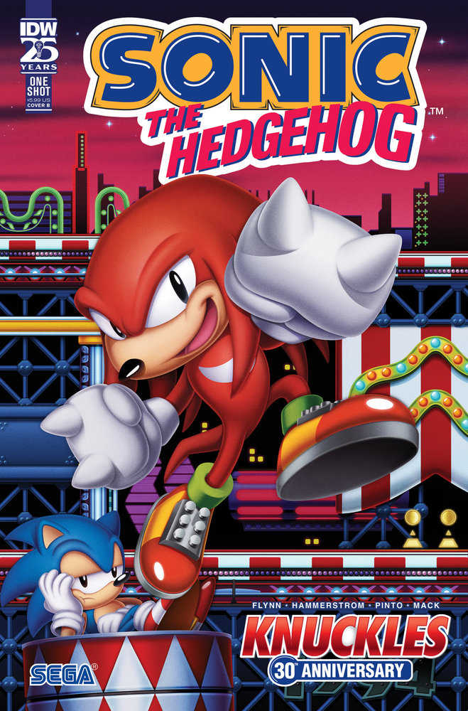 Sonic The Hedgehog: Knuckles 30th Annual Special (2024) #1 Cover B Hughes