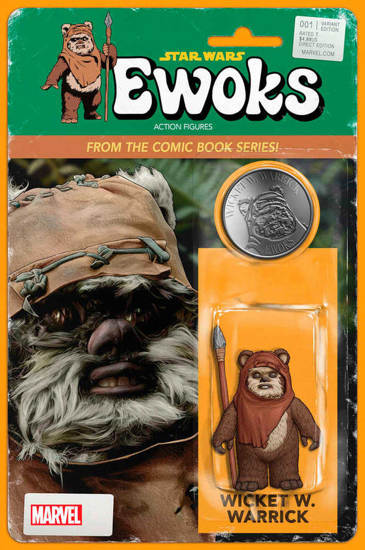 Star Wars: Ewoks (2024) #1 (of 4) John Tyler Christopher Action Figure Variant