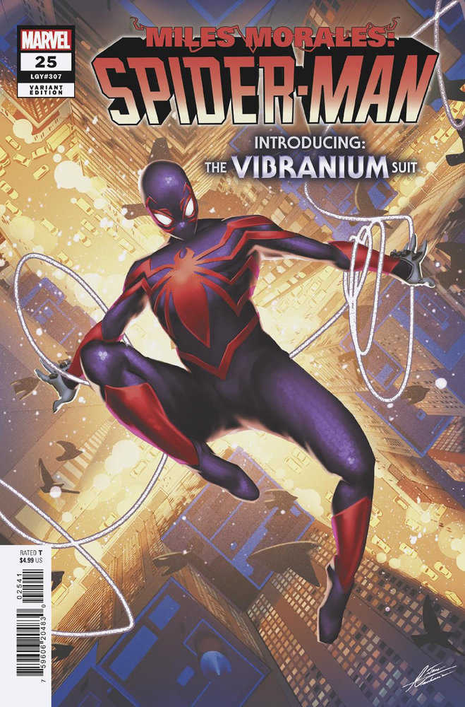 Miles Morales: Spider-Man (2022) #25 Mateus Manhanini New Costume Variant