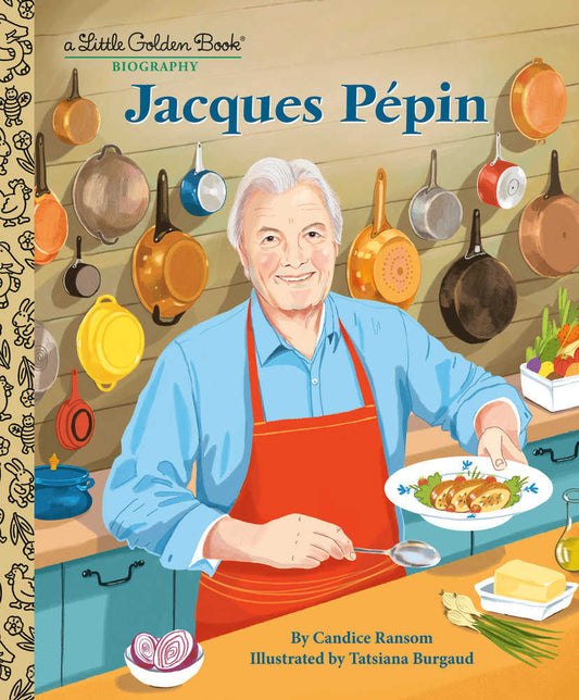 Jacques PéPin: A Little Golden Book Biography