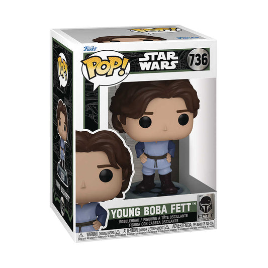 Pop Star Wars Fett Legacy Boba Fett Young Vinyl Figure