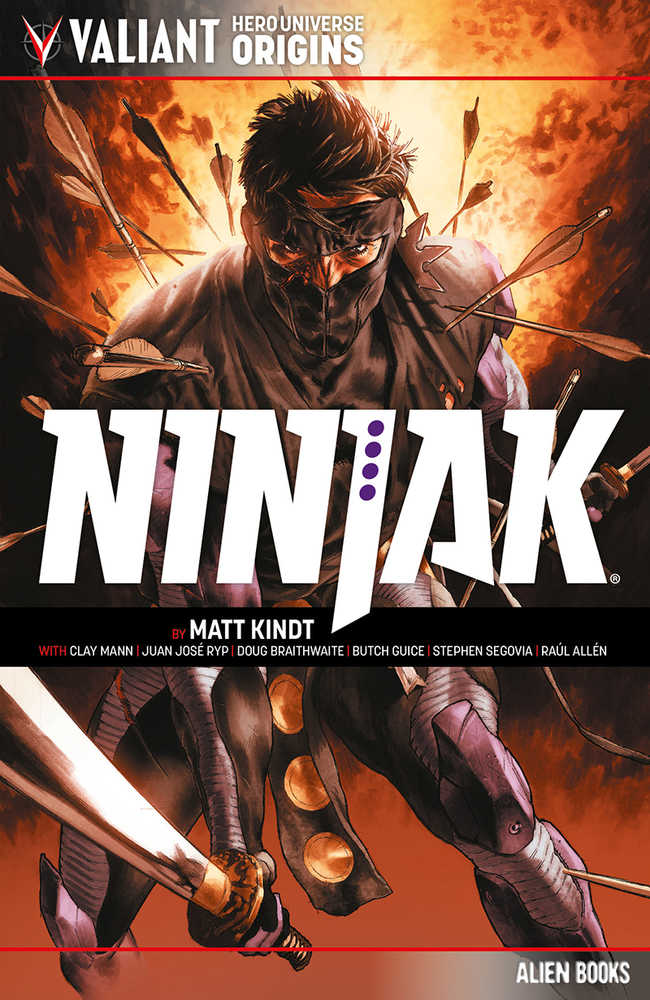 Valiant Universe Hero Origins Ninjak TPB