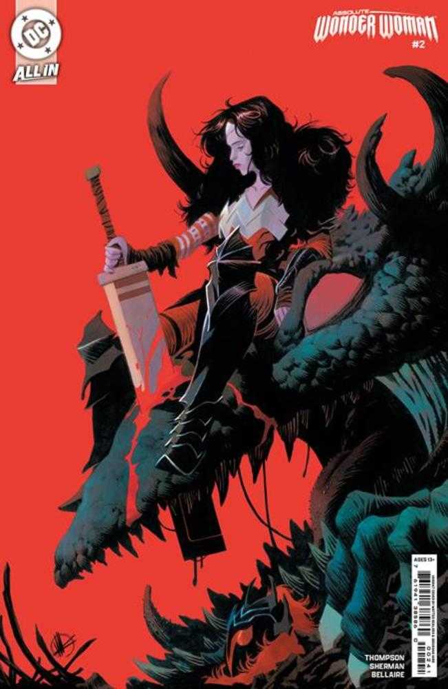 Absolute Wonder Woman (2024) # 2 Cover D 1 in 25 Matteo Scalera Card Stock Variant