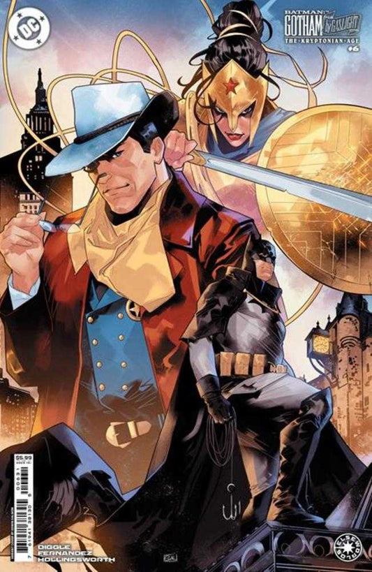 Batman: Gotham By Gaslight - The Kryptonian Age (2024) #6 (of 6) Cover C Edwin Galmon Card Stock Variant