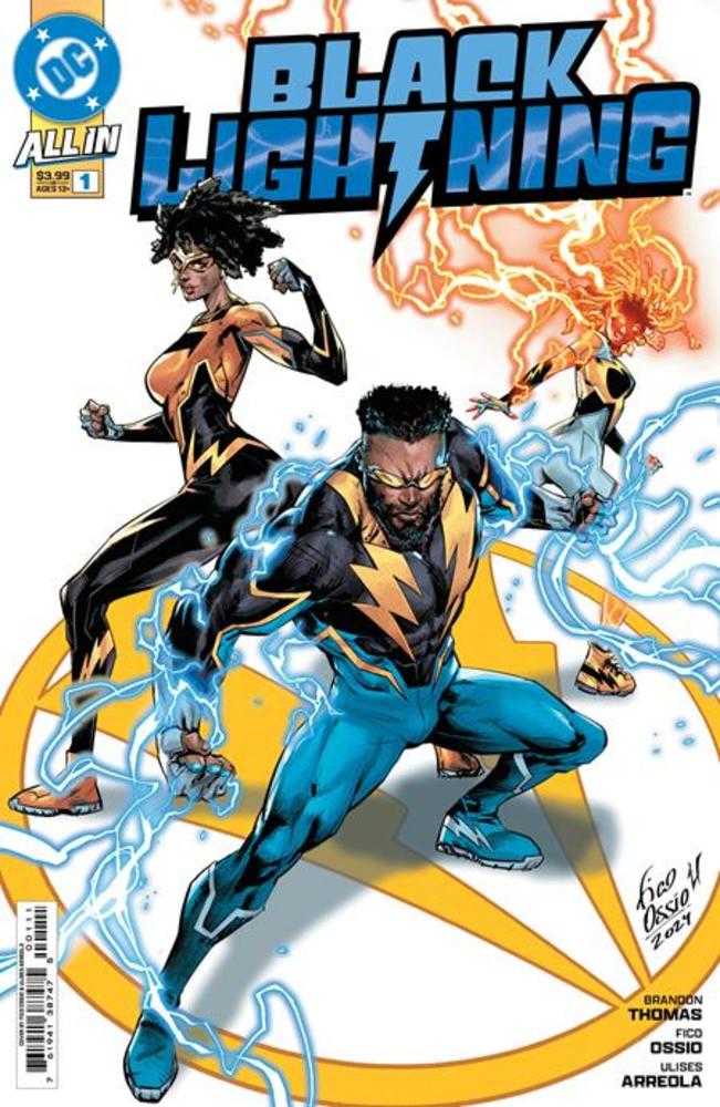 Black Lightning (2024) #1 Cover A Fico Ossio