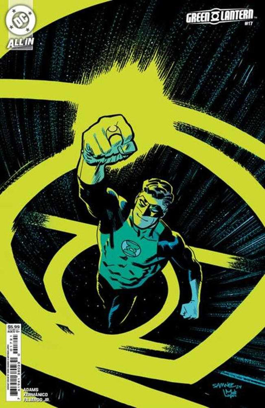 Green Lantern (2023) #17 Cover B Chris Samnee Card Stock Variant