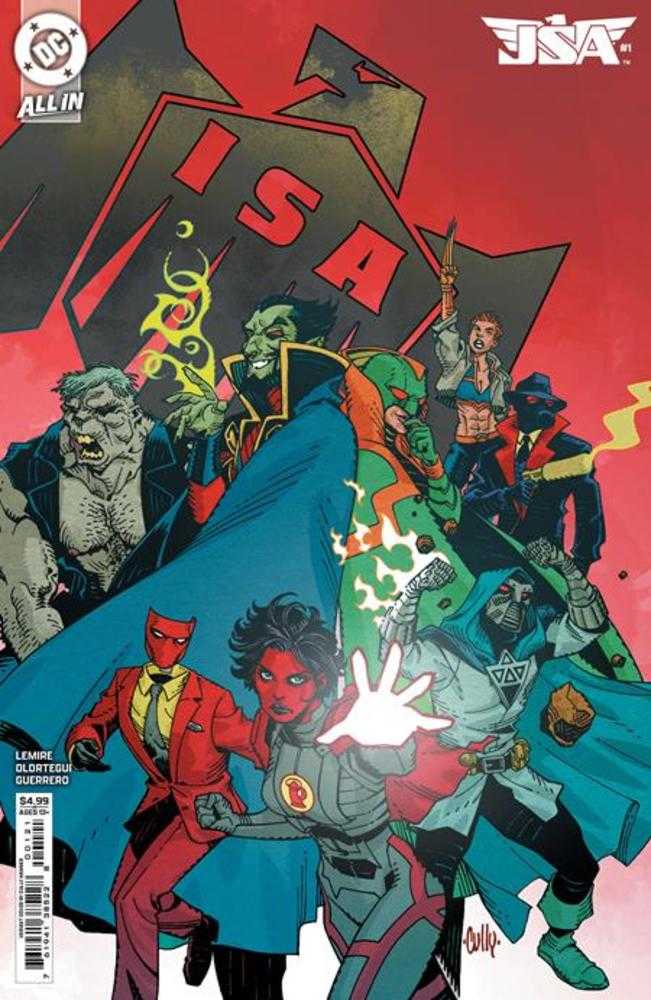 JSA #1 Cover B Cully Hamner Card Stock Variant