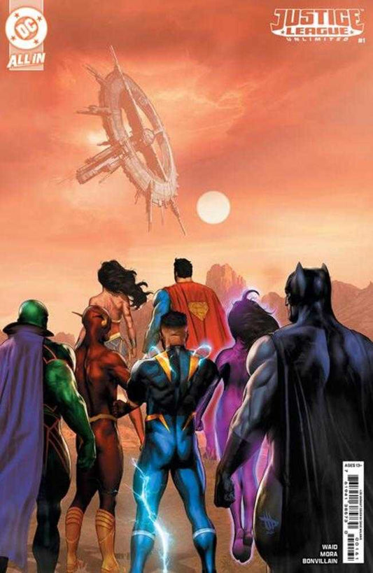 Justice League Unlimited (2024) # 1 Cover I 1 in 25 Dave Wilkins Card Stock Variant