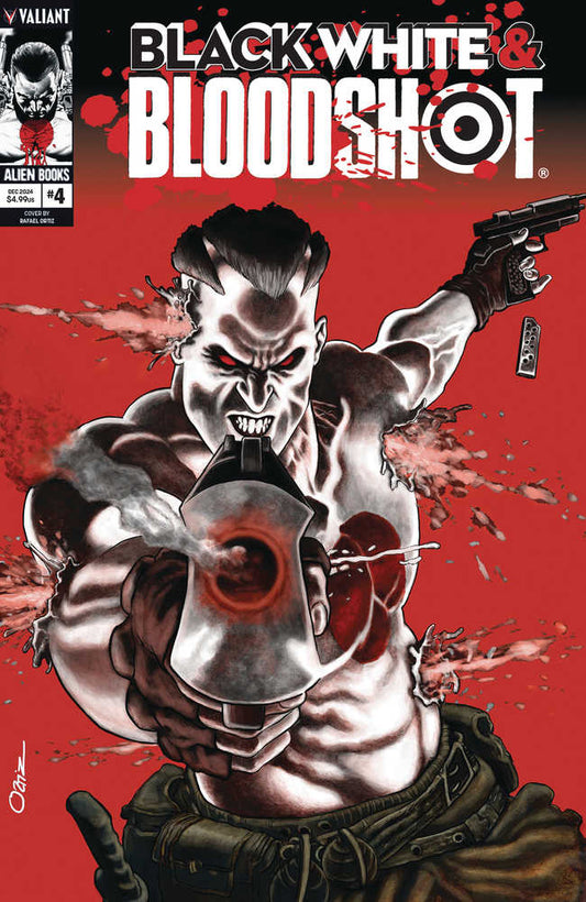 Black White & Bloodshot (2024) #4 (of 4) Cover A Ortiz (Mature)