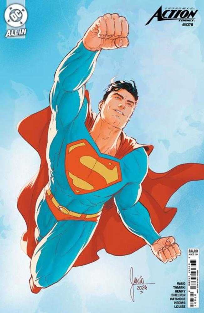 Action Comics (2016) #1078 Cover C Mikel Janin Card Stock Variant