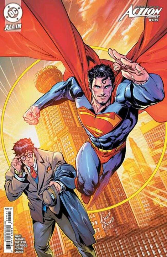 Action Comics (2016) #1079 Cover D 1 in 25 Fico Ossio Card Stock Variant