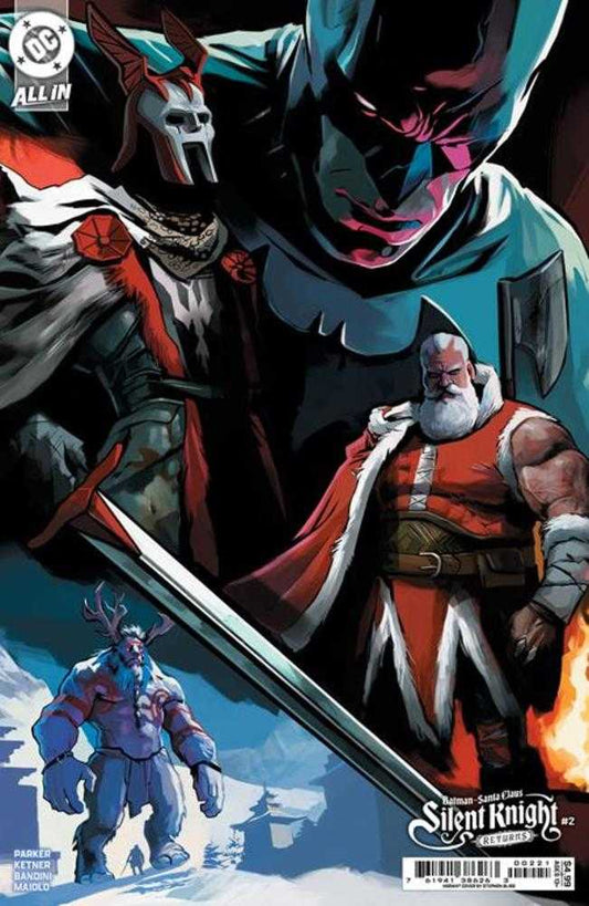 Batman/Santa Claus: Silent Knight Returns (2024) #2 (of 5) Cover B Stephen Bliss Card Stock Variant